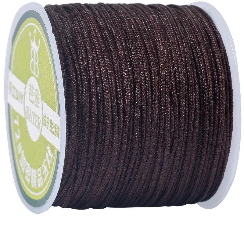 black Nylon Thread Cord 0.8 mm