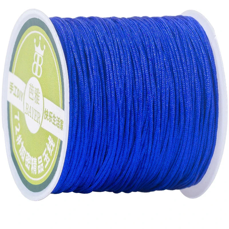 blue Nylon Thread Cord 0.8 mm 